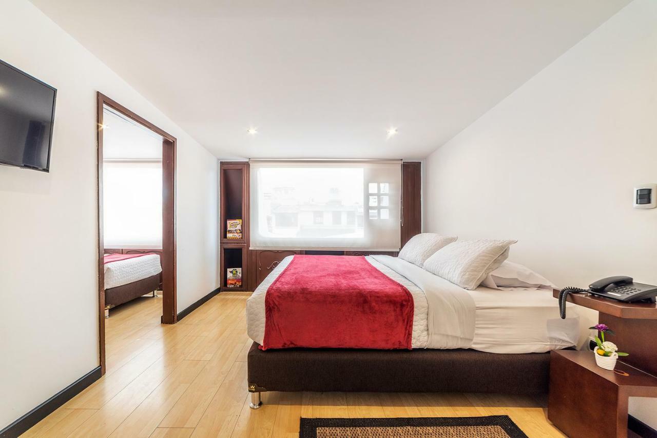 Hotel San Angel Corferias Богота Экстерьер фото